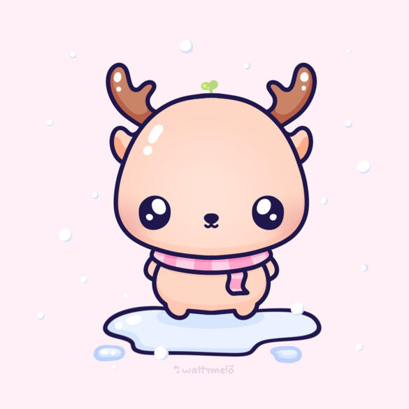 Cutesy Reindeer